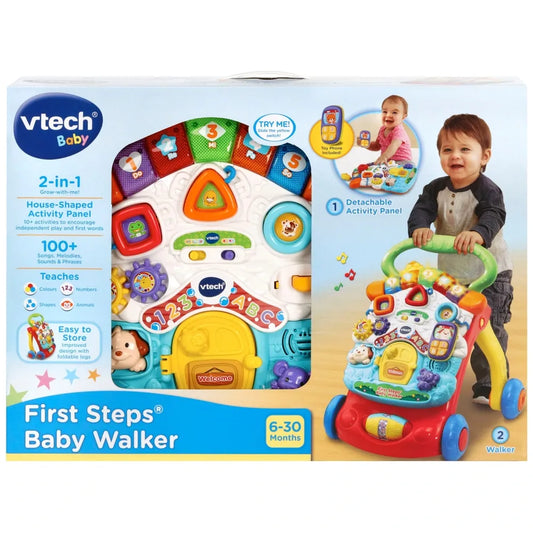 VTech Red First Steps Walker for Babies