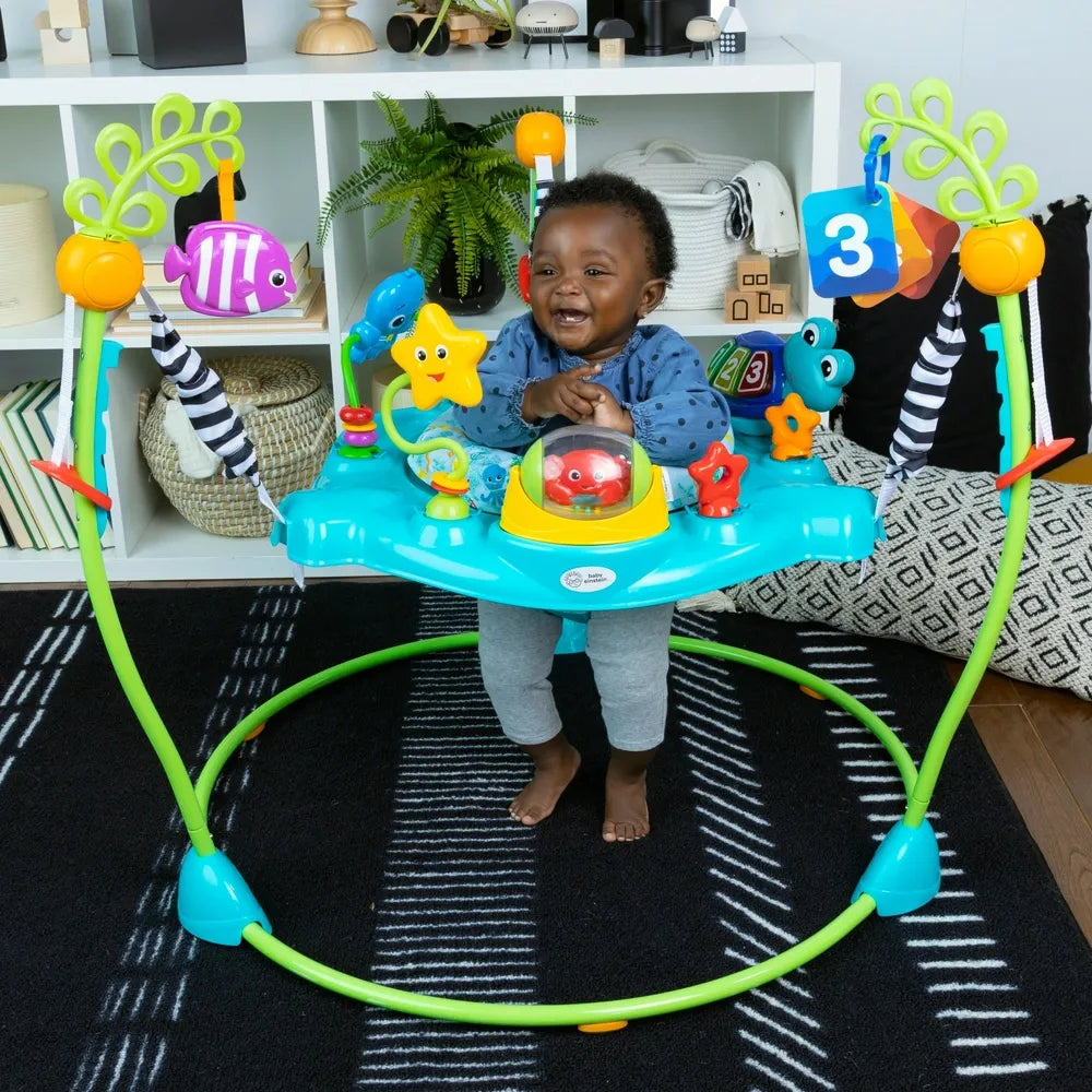 Baby Einstein 2-in-1 Ocean-Themed Activity Jumper for Babies